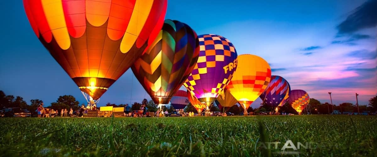 Monroe hot air balloon festival. By Matt Anderson Photography