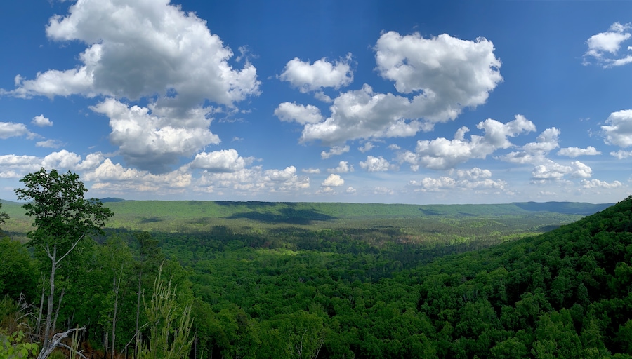 Lookout right above the Keown Falls. Gorgeous views!