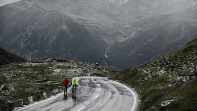 Austria, Grossglockner, Race around Austria. 

Europe's hardest ultra bicycle race - 2,200 km alongside the border of Austria. Long and wet way ahead to Grossglockner top 2504m.

#LifeAtExpedia 
