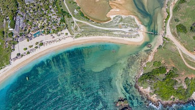 The estuary in Kuta Mandalika