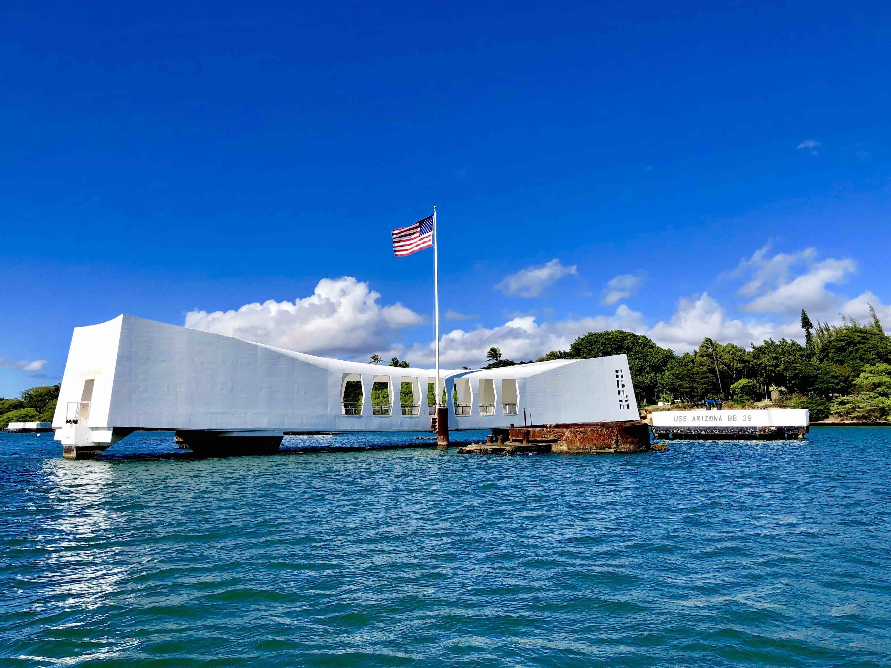 Visiting the USS Arizona memorial. While it is closed to board due to structural issues, they do an excellent job of ensuring the visit is still a very memorable one. No cost to head out to the memorial!