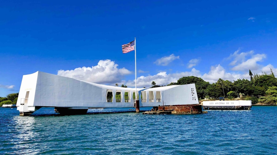 Visiting the USS Arizona memorial. While it is closed to board due to structural issues, they do an excellent job of ensuring the visit is still a very memorable one. No cost to head out to the memorial!