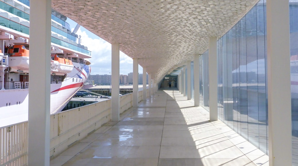 Terminal de cruceros del puerto de Leixões, Matosinhos, Distrito de Oporto, Portugal