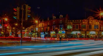 Night lights of Moseley.