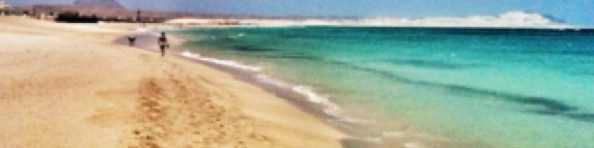 Beach in BoaVista Island
