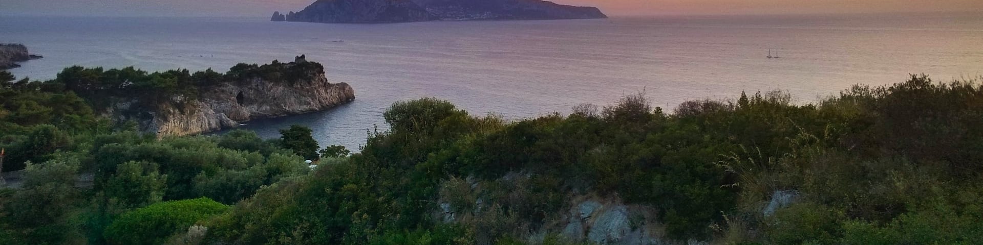 Capri island from Campanella cape. #weekendgetaway