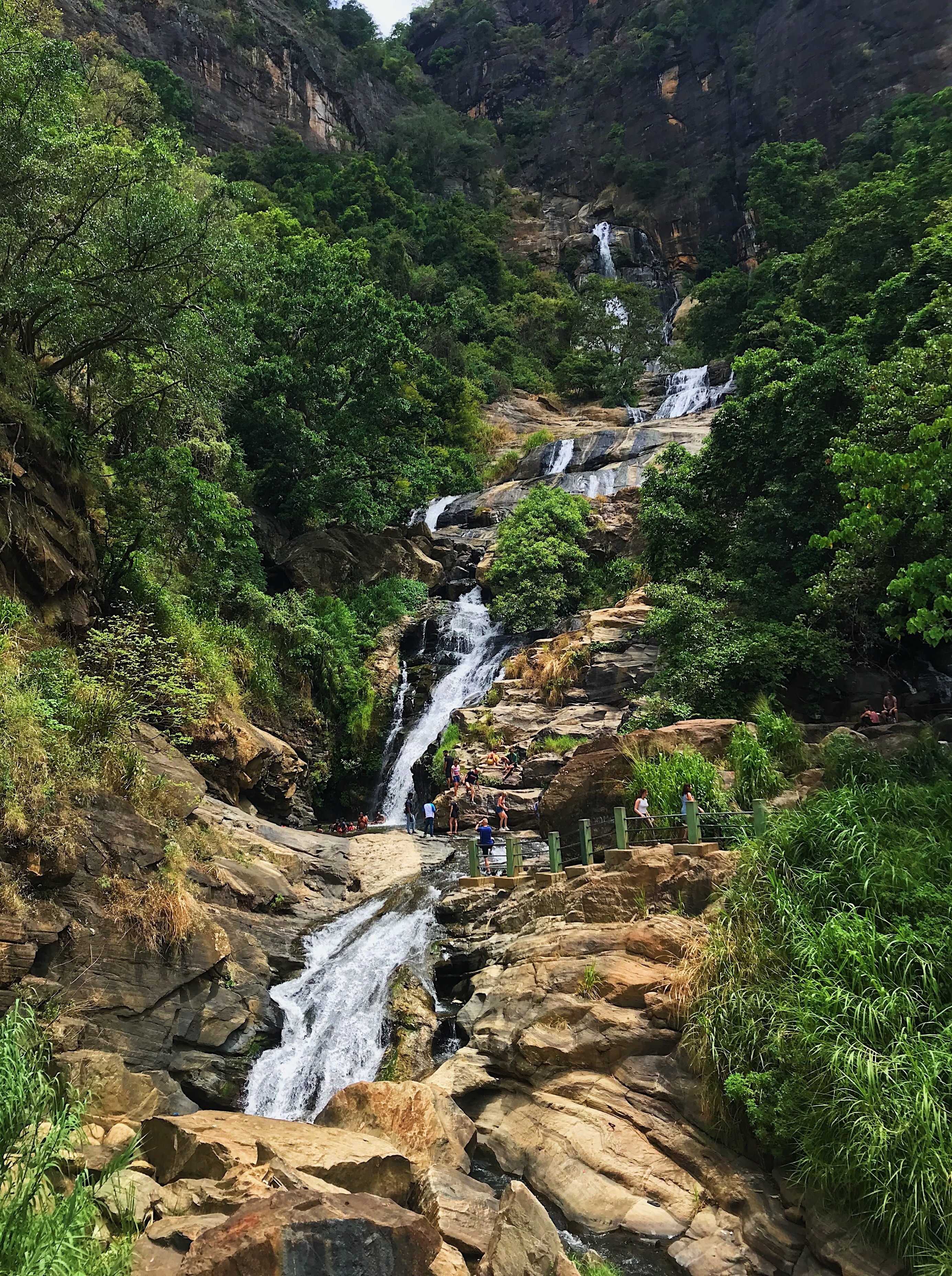 Three tier waterfalls near Ella. #nature #naturephotocontest #RavanaFalls #Ella #SriLanka