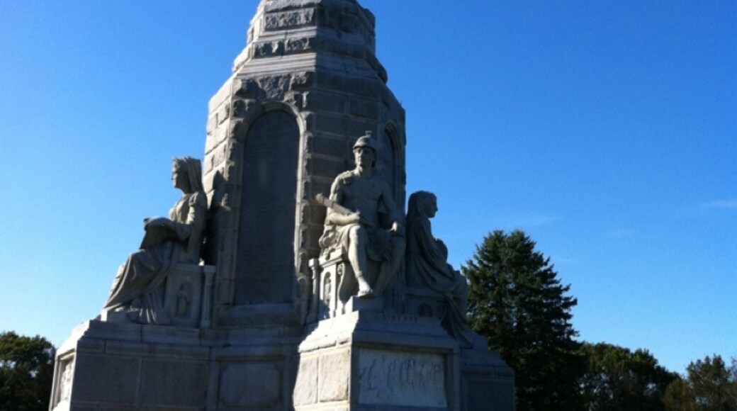National Monument to the Forefathers (minnismerki), Plymouth, Massachusetts, Bandaríkin