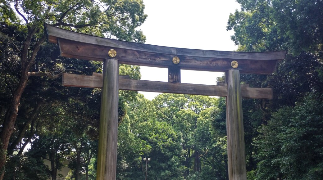 Meiji-jingu Garden, Tokyo, Tokyo Prefecture, Japan