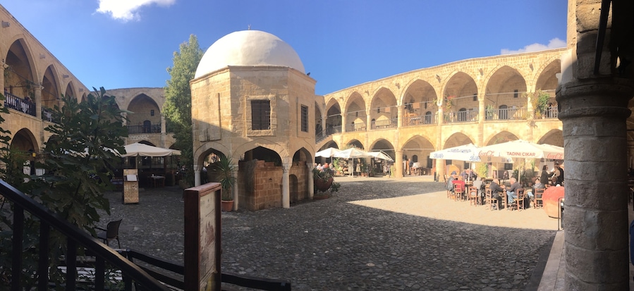 One of the last caravanserai in Europe...now place for restaurants and handcrafts shop.
