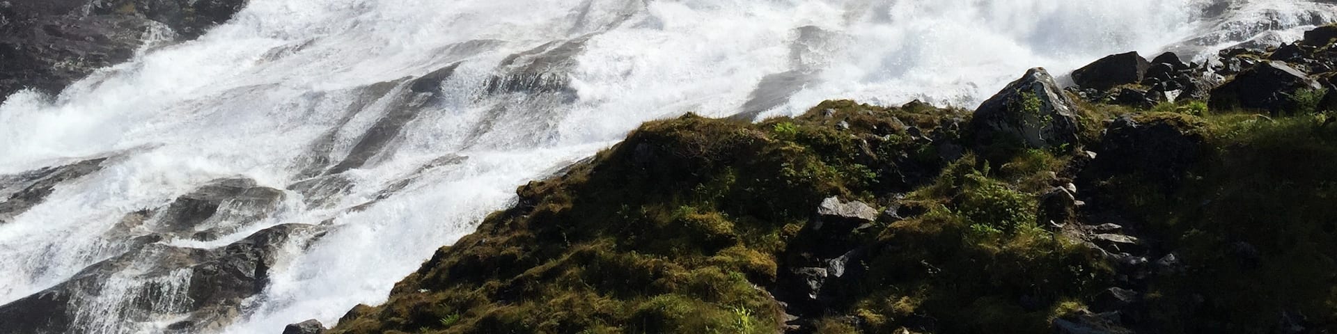 Another waterfall by the side of the road.