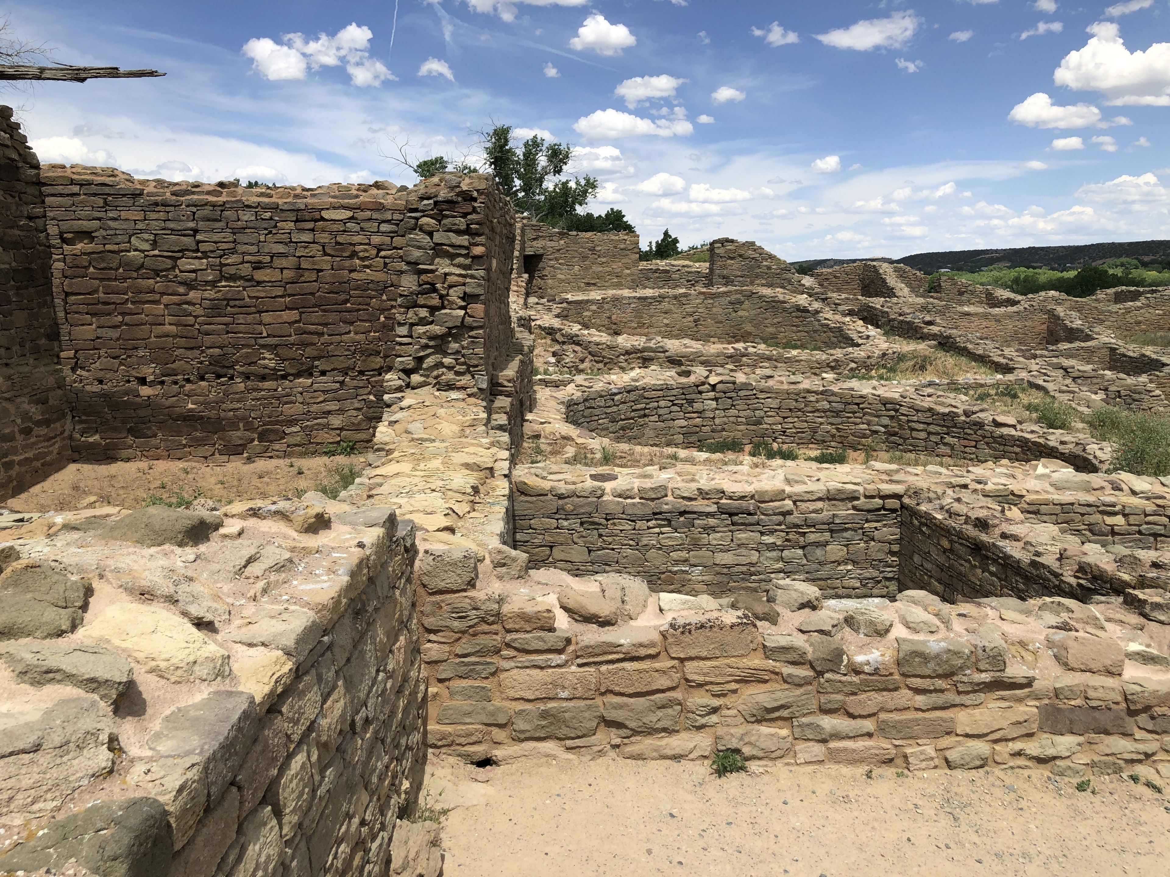 Amazing Pueblo development that was built around 1100 AD and took about 30 years to build. Over 500 rooms and as much 4 stories high, some of stoneworks were restored in early 1930’s.