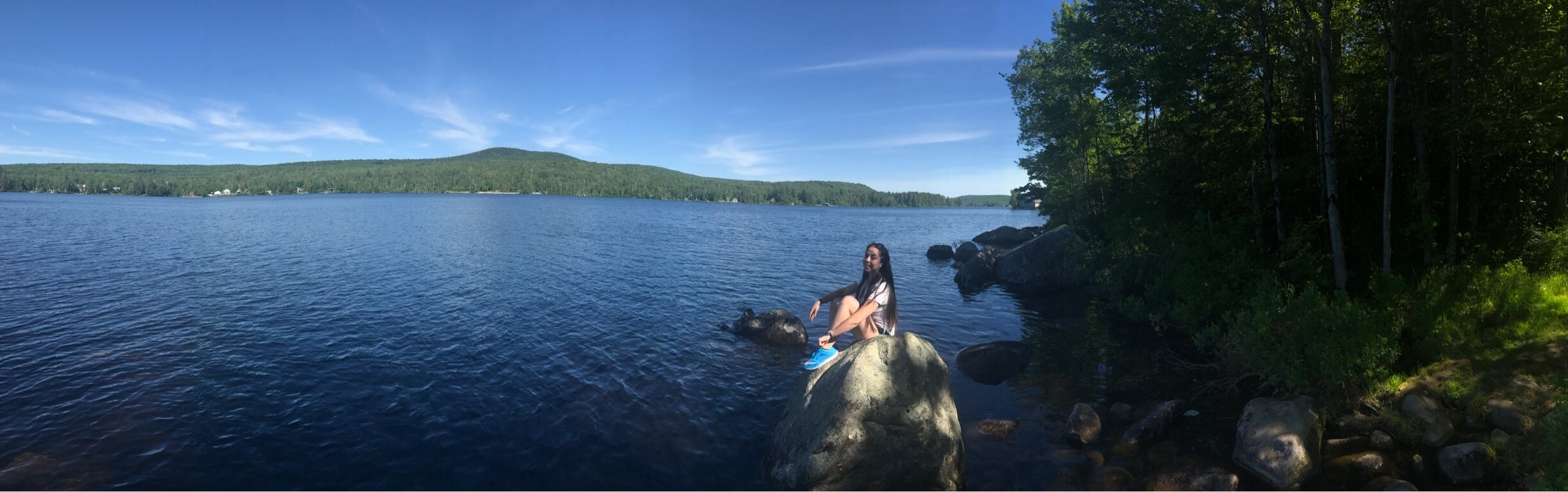 🏕•n a t u r e•
#campingdays #stateparkvermont #lakegroton #grotonstateforest #campsite #discoveryplace #sunnyday #perfectlyclear #nofilter #wanderlust #naturelovers #myview #exploration 
