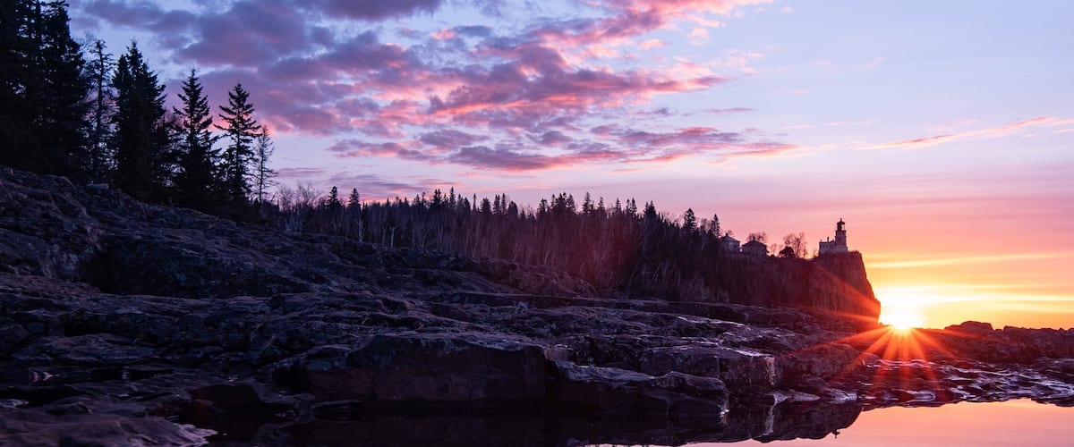 I should have never captured this picture. Woke up late for sunrise and had to rush to the closest spot from my house. Thank god I woke up late because this ended up being one of the most incredible sunrises I’ve ever witnessed. Hard to beat the North Shore of Minnesota #Adventure