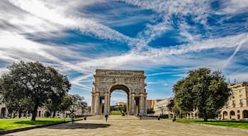 Grand Arch in Genoa.