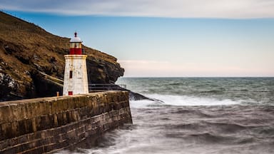 Head up the North East coast of Scotland and pull off the main road to this lovely little harbour. I find it amazing how they manage to launch boats out into this, especially when it swells. This little lighthouse was probably well used in days gone by.  #GreatOutdoors