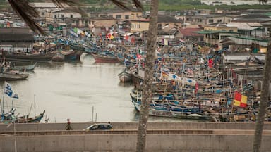 View from Elmina Castle. My visit there was one of the best and saddest moments of the trip to Ghana.
You can't really say how powerful it is going to be until you find yourself there.

P.S. More on my visit there and on what I felt (in Romanian)-- 
https://bit.ly/33Zx0za