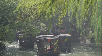 The water town of Nanxun, China about an hour southwest of Shanghai.