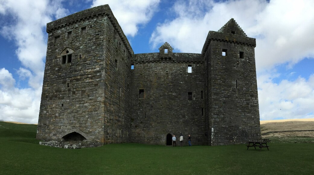 Hermitage Castle (kastali), Hawick, Skotlandi, Bretland