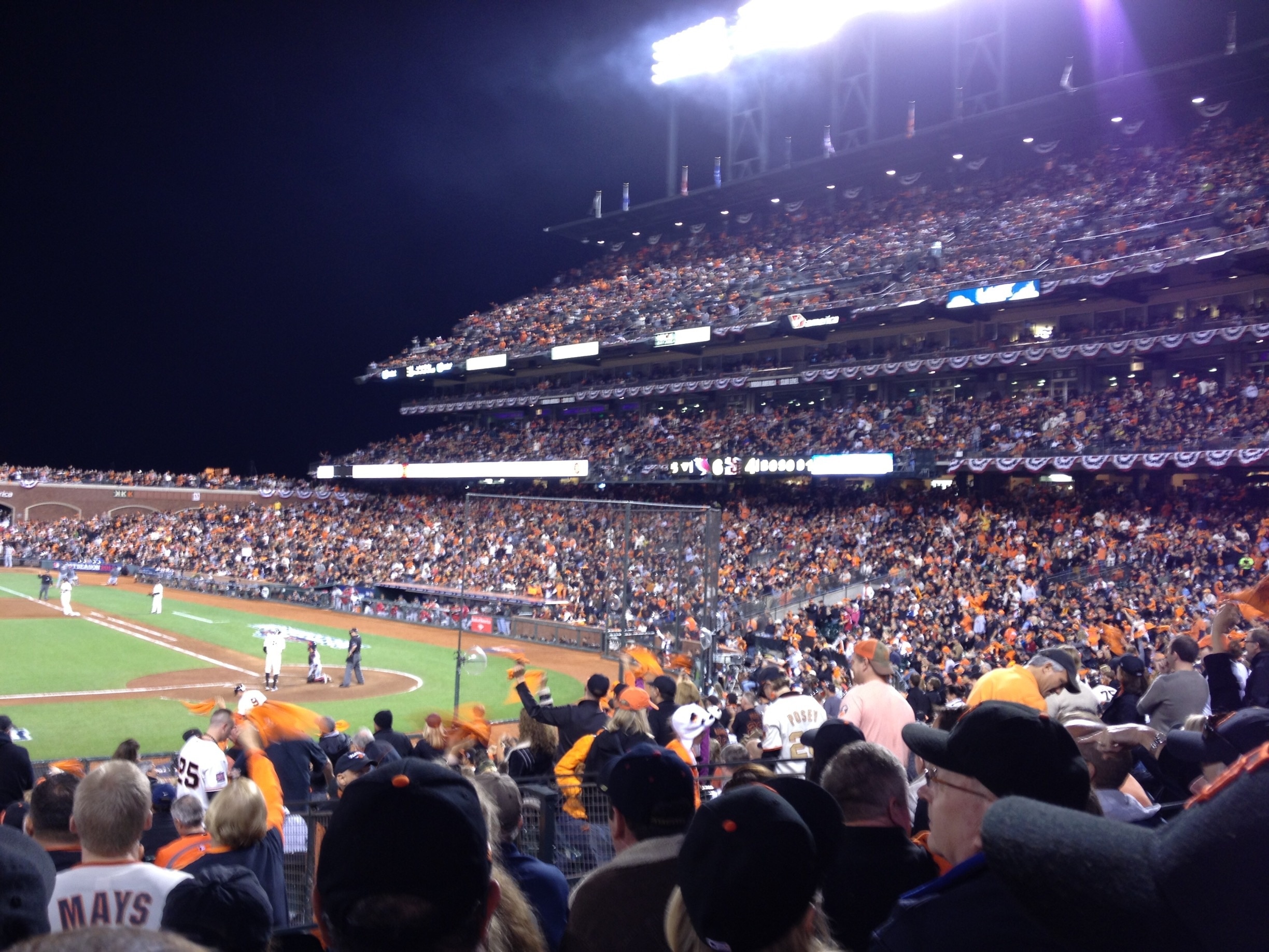 Section 315 at Oracle Park 