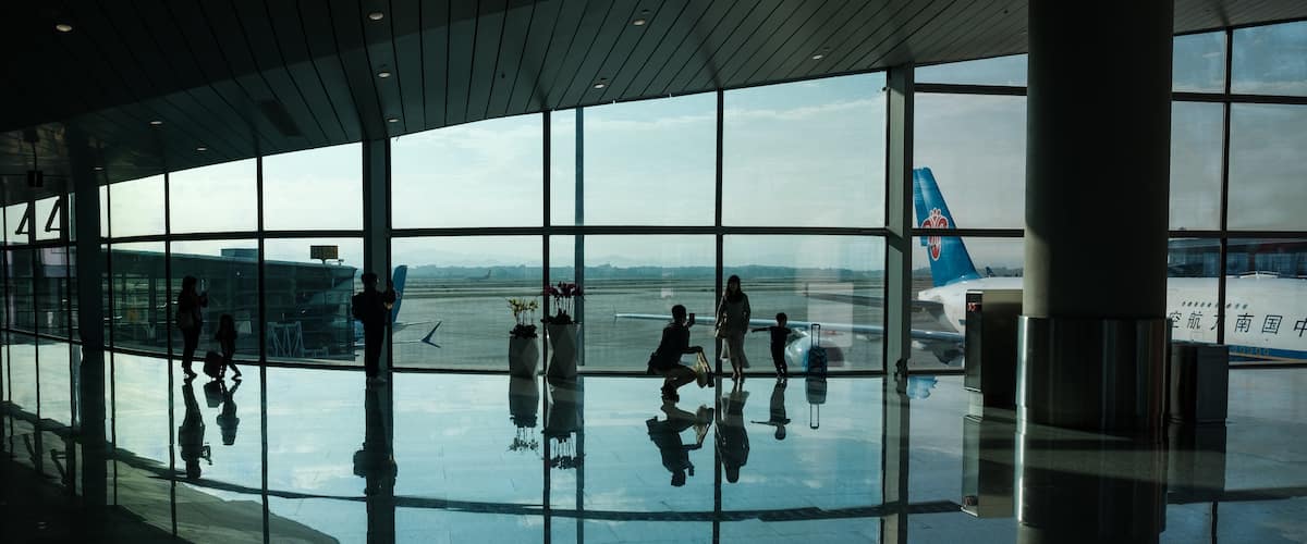 The very new, clean and modern Guangzhou airport. Early in the morning the pace was pretty empty. www.benhowe.co.nz
#airport #china #reflection