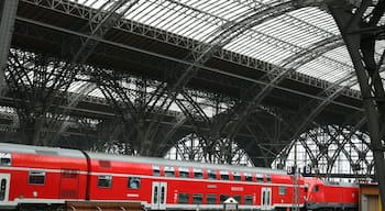 The Central Train Station in Leipzig's claim to fame is that it is the world's largest railway station measured by floor area