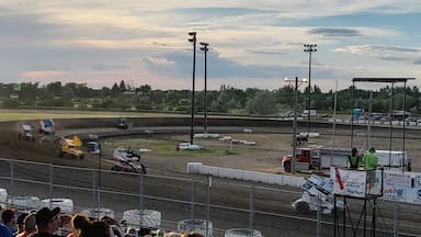 Fun night at the Brown County Speedway. Make sure to check their website for special events because the ticket prices go up those nights