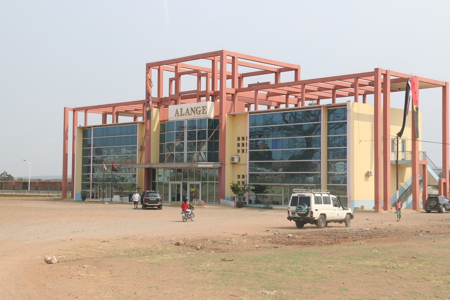 New railway station of Malanje.