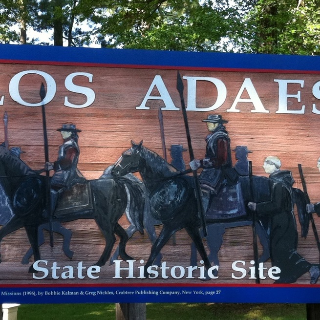Spanish border fort built to counter the French at Fort St. Jean Baptiste in Natchitoches.