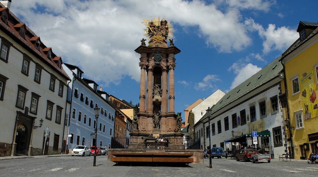 Trinity Square, Banska Stiavnica, Banská Bystrica, Slovakia
