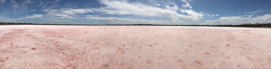 The 8 hour drive from Adelaide back to Melbourne was more interesting than I expected. The Pink Lake near Dimboola was the perfect place to stretch our legs and explore. Since there was hardly any water in the lake, we were able to walk on the hard crystallized salt and enjoy the vast beauty. Don’t forget your sunnies in the car as it was overwhelmingly bright when we visited! #SMDdoesOZ #Australia