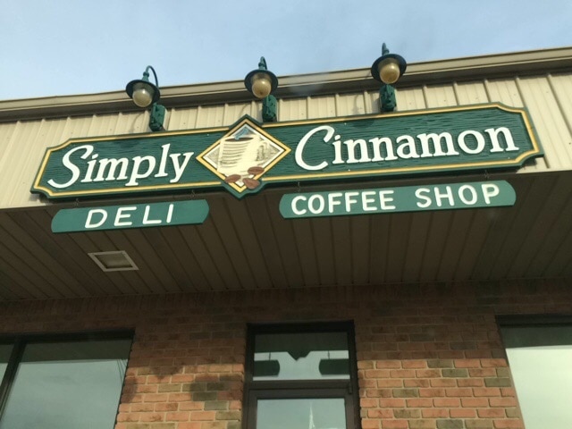 Monstrous good cookies and cinnamon rolls for an awesome price! Fresh sandwiches and quiches made to order. Great coffee! Friendly owners. Not far from from Zoar Village down the road.