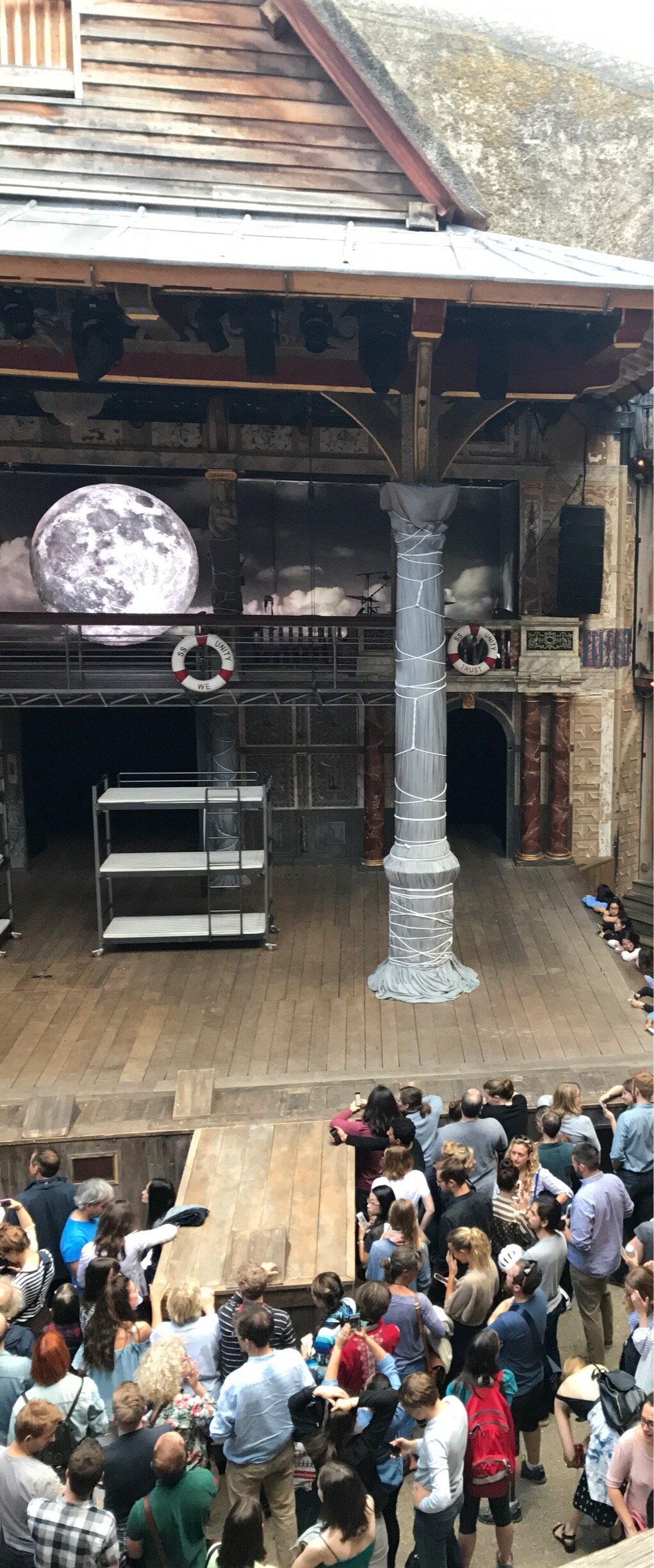 globe theatre inside