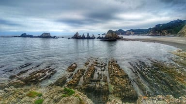 Playa La Gueirua, Asturias. Spain
#sea #beach #Spain #sky #landscape #nature