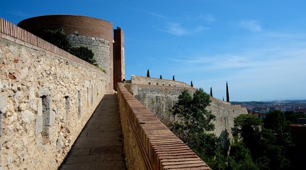 Walls of Girona, Girona, Catalonia, Spain