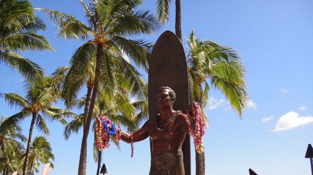 Duke Kahanamoku Statue, Honolulu, Hawaii, USA