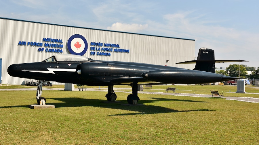 The National Air Force Museum of Canada, formerly known as the RCAF Memorial Museum, is an aviation museum dedicated to preserving the history of the Royal Canadian Air Force (RCAF) and is located on the west side of CFB Trenton in Trenton, Ontario.
Opened April 1, 1984 on the 60th anniversary of the establishment of the RCAF, it is home to a large collection of RCAF aircraft and artifacts.
The museum is a permanent archive which collects, preserves and displays Royal Canadian Air Force