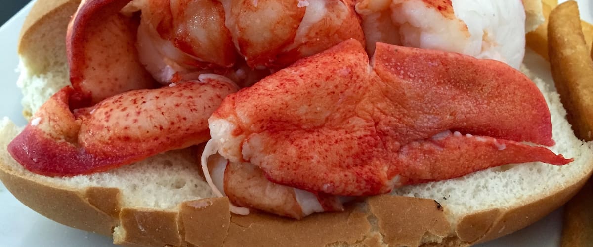 Most amazing sandwich ever.... A Lobster Roll. Words can not describe how delicious this was... 
#delicious
