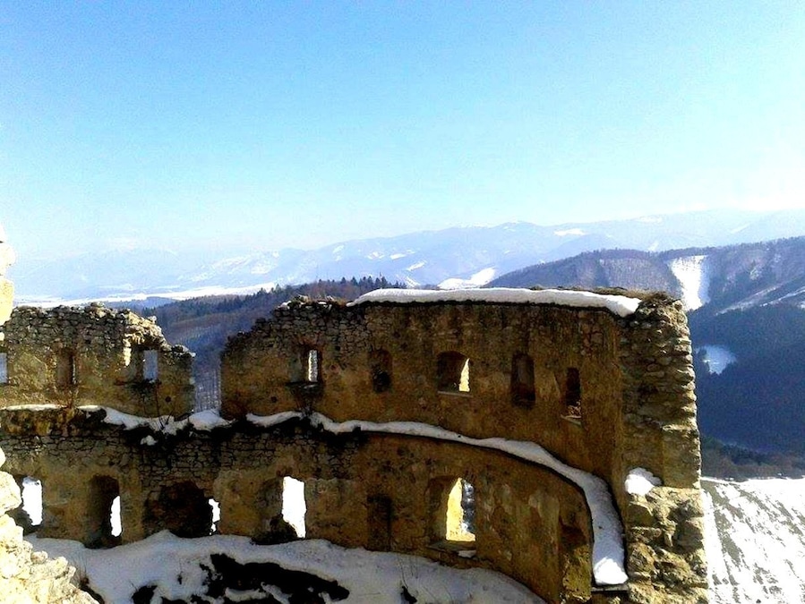 Lietava castle - ruin :) It is one of the biggest and most visited castles of Slovakia. The Castle was built at the beginning of the 14th century and its first known owner was Matúš Čák Trenčiansky. Different noble families later owned it and when the family of Thurzo died out, it fell in decay. It offers an attractive view of wide environs.