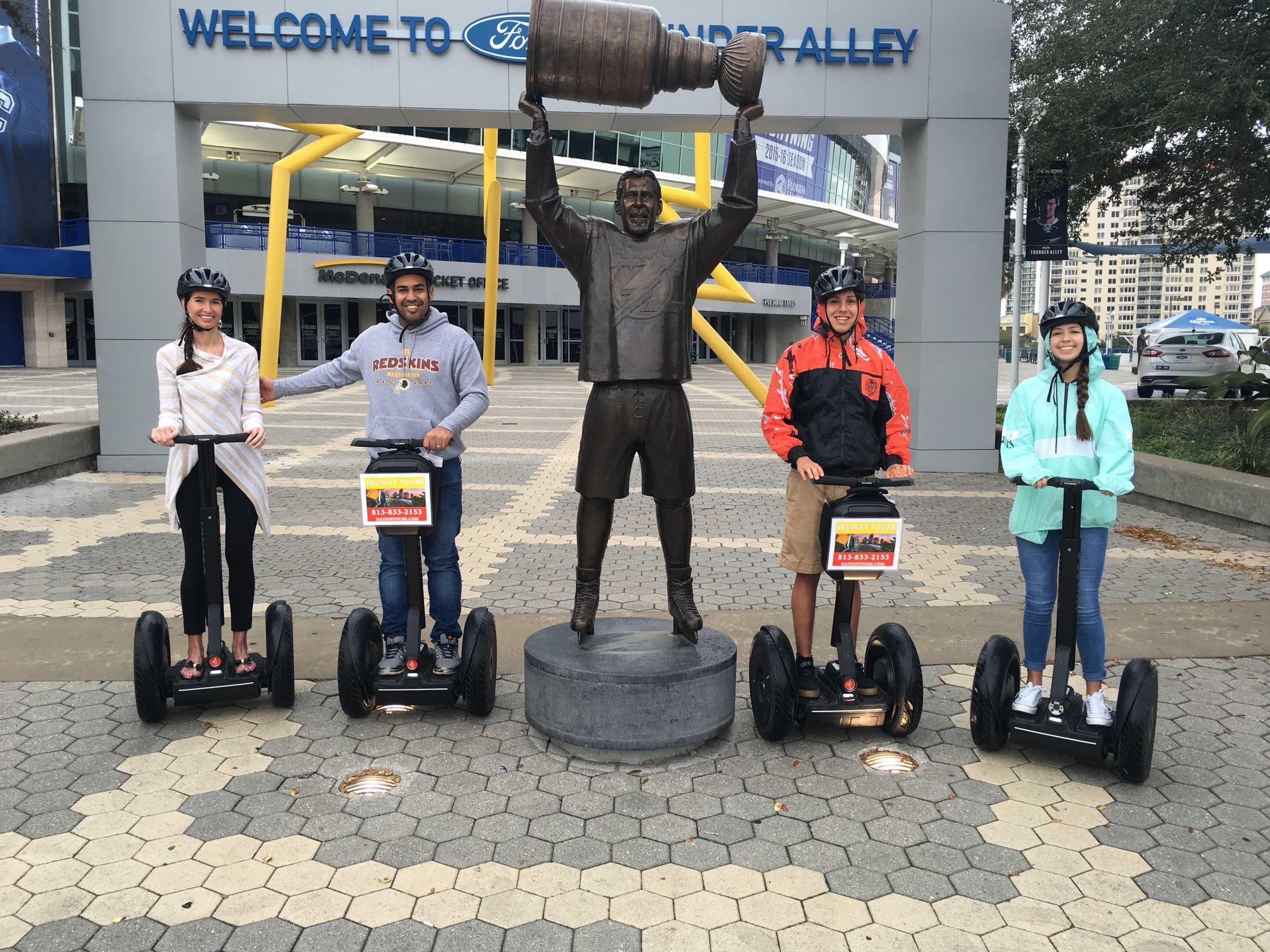 GO BOLTS!! Segwaying is also fun 