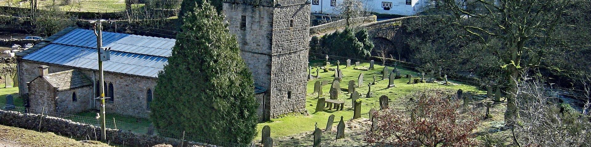 Hubberholme is an old village in the Yorkshire Dales, England, at the point where Langstrothdale meets Wharfedale. The village was a favourite place of writer and playwright J.B. Priestley. The Norman church, St Michael’s & All Angels, is the resting place of his ashes. The George Inn, which is the whitewashed building here, is over a bridge opposite the Church. A lit candle sits on the bar when the pub is open and serving. This is a tradition from local auctions for agricultural land or grazing. These are still held in The George and the last bid to be received before the candle goes out is the winner. #GreatOutdoors