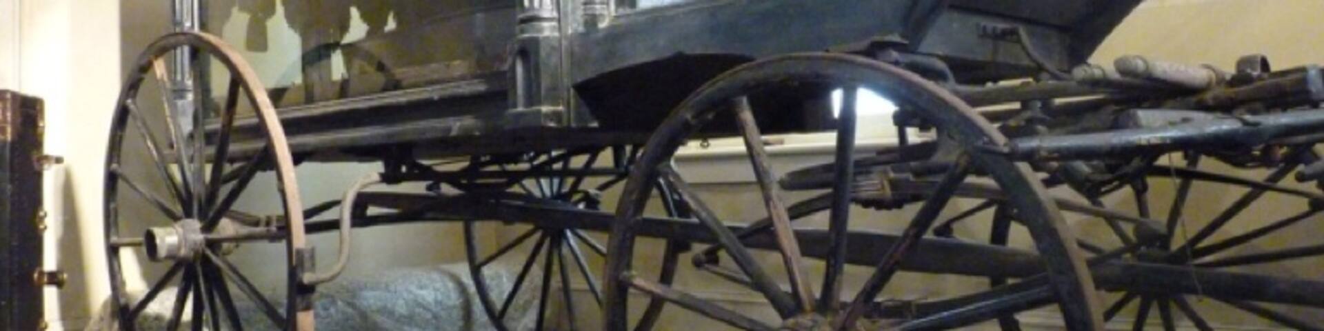 Old hearse at St Paul Museum www.stpaulmuseum.org
