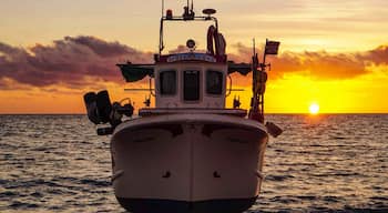 Beautiful sunset Cabo de Gata