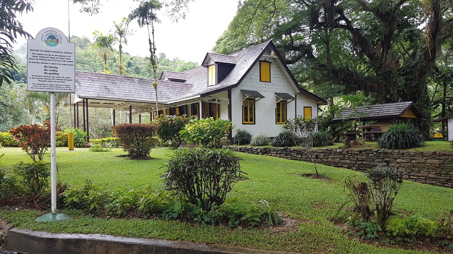 Historical house in Lopinot