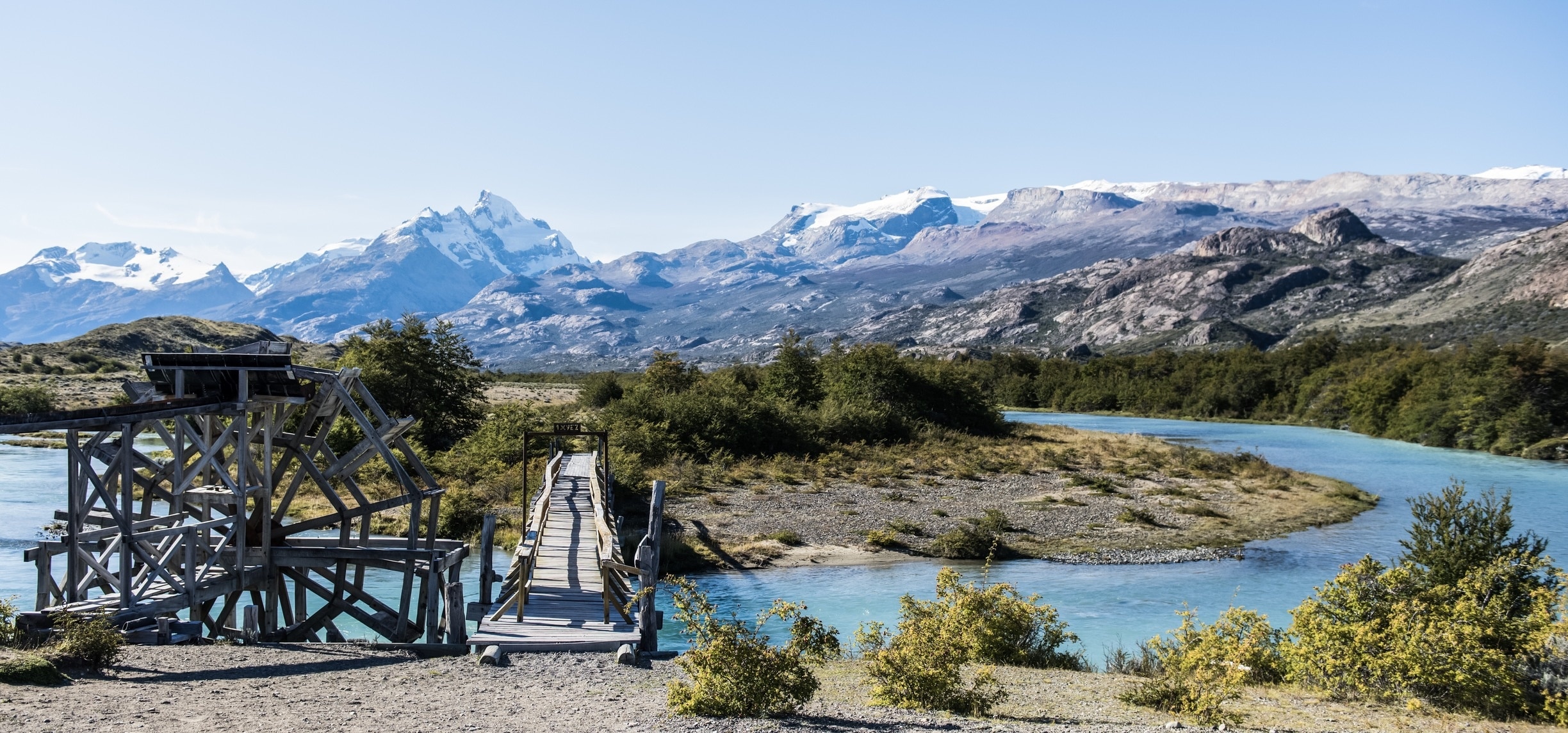 An old water mill at Estancia Cristina, Patagonia, Argentina. #patagoniadiaries