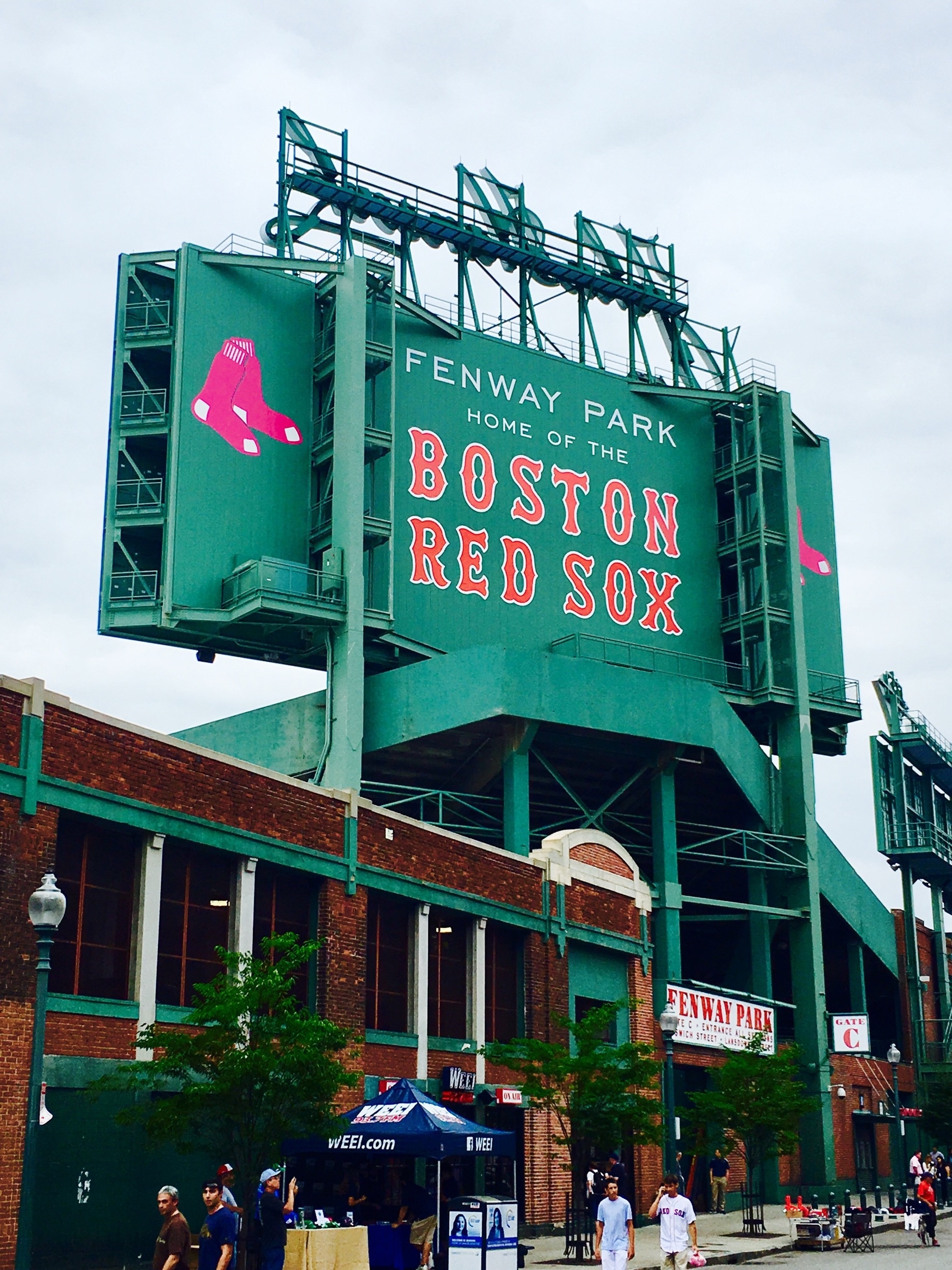 Boston Red Sox Team Store entrance, Near Fenway Park on Jer…