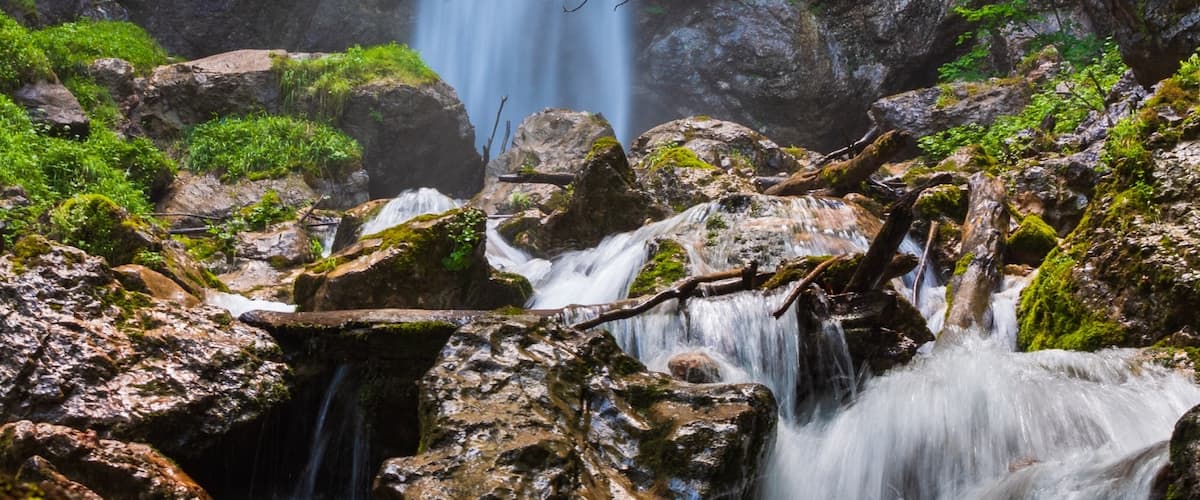 Beautiful waterfall in the south of Carinthia!