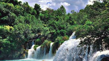 Skradinski buk, the longest and most commonly visited waterfall on Krka River. A must visit when you’re in Croatia.