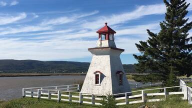 Found another Nova Scotia lighthouse heading to Cape Enrage.