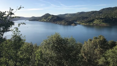 Nice viewpoint of Don Pedro Reservoir just off of 120 while driving into Yosemite National Park